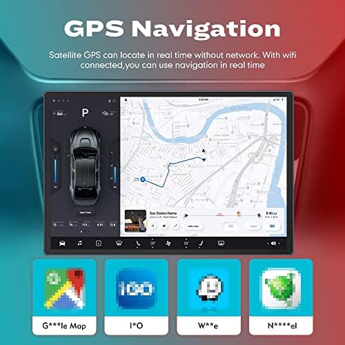 Wostoke 13.1 אנדרואיד רדיו Carplay & Android Auto Autoradio Navigation Navigation Stereo Multimedia Player