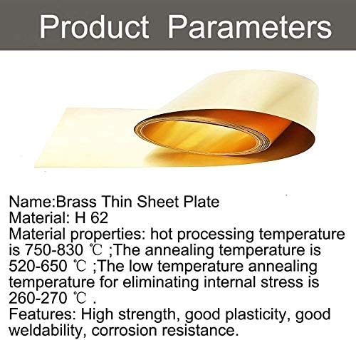 ליצור עיצוב פליז צלחת פליז רדיד גיליון נחושת להקת חגורת עור מתכת עבודה תעשייתי חומרים ח62 קו 0. 3 ממיקס1מ,0.