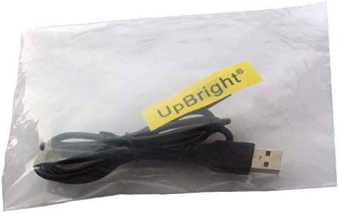 Upbright חדש USB טעינה כבל טעינה מטען כבל עופרת תואם לרדיו שאק פרו -668 2000668 RadioShack כף יד דיגיטלית סורק איסקאן סורק
