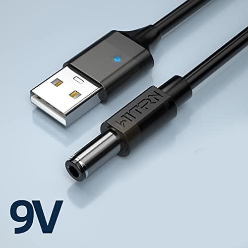 יומן QC 2.0/3.0 USB ל- DC12V/9V מתחי כבל ממיר שלב למעלה, 5.5x2.5 ממ עבור נורת LED