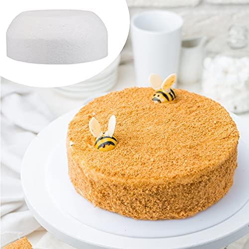 קישוטים לחתונה של דויטול תפאורה לחתונה תפאורה לבנה עוגת קצף עגול עוגות עוגות עוגות נוצרות מעגלי קצף מלאכה בלוקים