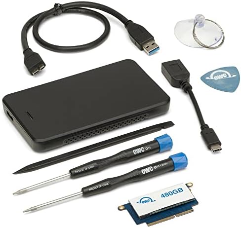OWC 240GB Aura Pro nt בעל ביצועים גבוהים NVME SSD שדרוג שדרוג כלים, התואם לשנים -2017 13 אינץ 'MacBook Pro Non-Touch