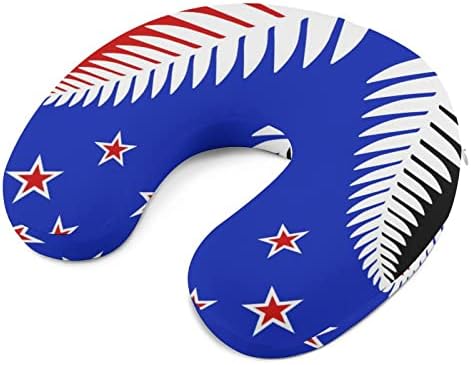 דגל של כרית צוואר הנסיעות של ניו זילנד כרית U