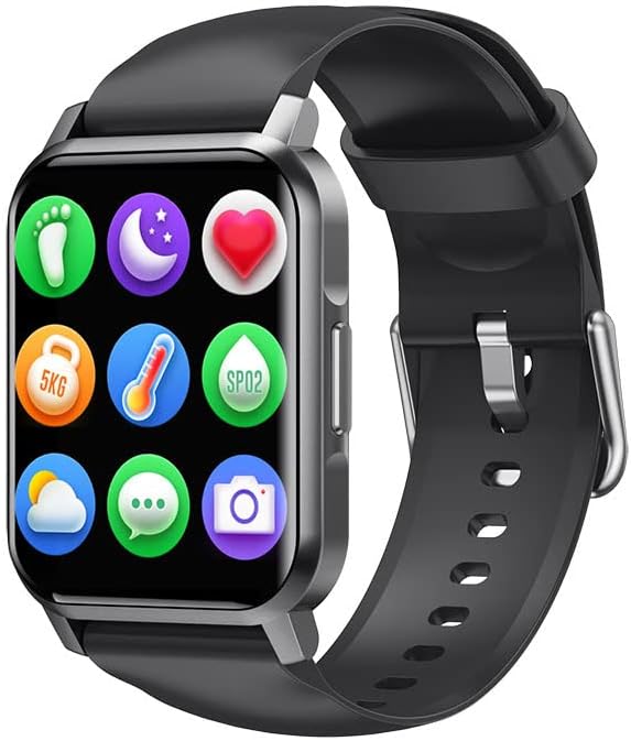 שעון חכם גברים נשים כושר צפה בבלוטות 'עם שינה דופק אטום למים לטלפונים של אנדרואיד iOS
