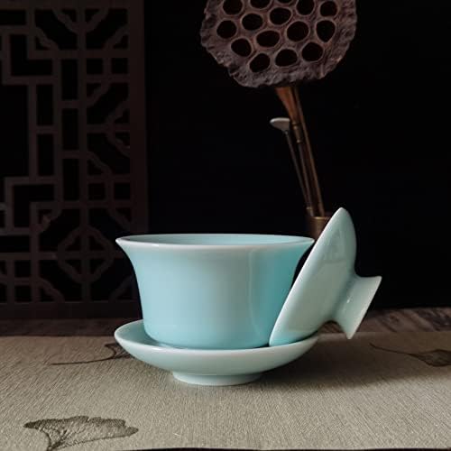 GAIWAN KUNG FU כוסות תה עם מכסה 5 אונק