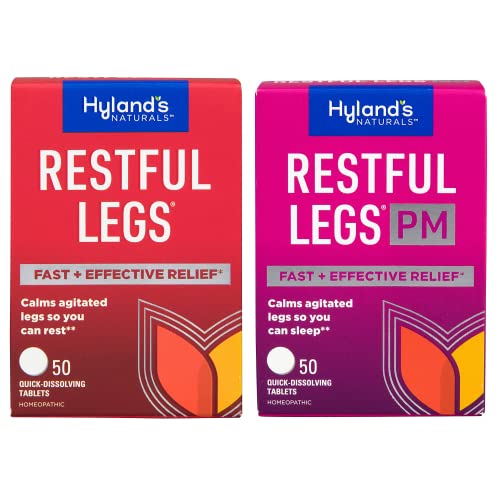Turnle of Hyland Naturals רגליים רעות + רגליים רואים טבליות ראש הממשלה ליליות - גירוד טבעי, זחילה, עקצוץ והקלה על אידיוט ברגליים,