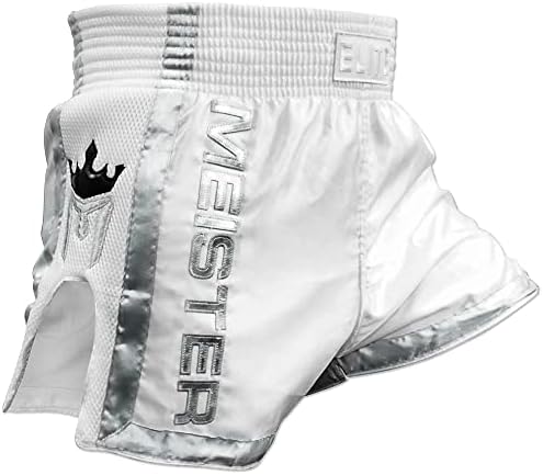 Meister Elite Muay Thai מכנסיים קצרים - מותניים אלסטיות לחלוטין עם רשת
