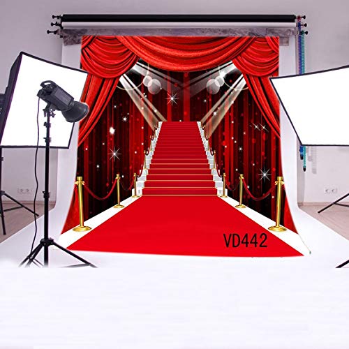 שטיח אדום תפאורות חתונה לצילום 10 על 10 רגל מקלחת כלה רקע יום הולדת מסיבת יום נישואים תמונה רקע תמונה לירות מותאם אישית