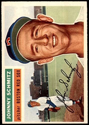 1956 טופס בייסבול 298 ג'וני שמיץ מעולה על ידי כרטיסי מיקיס
