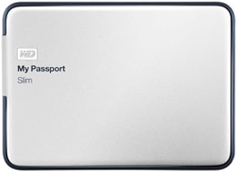 הדרכון שלי דק 2 טרה-בתים נייד מתכת חיצוני כונן קשיח יו-אס-בי 3.0 עם גיבוי אוטומטי