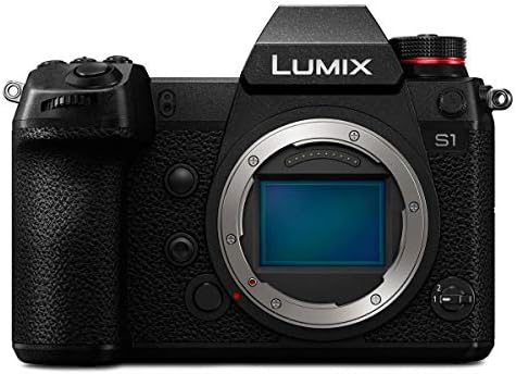 פנסוניק לומיקס אס1 מצלמה ללא מראה מסגרת מלאה עם חיישן ברזולוציה גבוהה של 24.2 מגה פיקסל, עדשת סדרה של 24-105 מ מ ו -4 ליטר