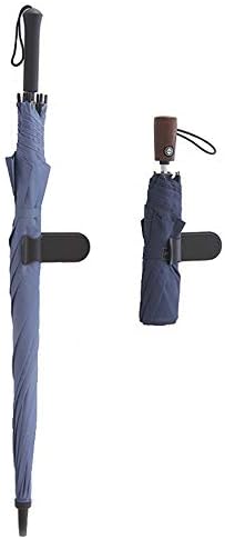 אריזות 2 חבילות מרובות בעזרת מחזיק מטרייה, מחזיקי מתלה מטרייה רכובים על קיר לכניסה לבית לרכב
