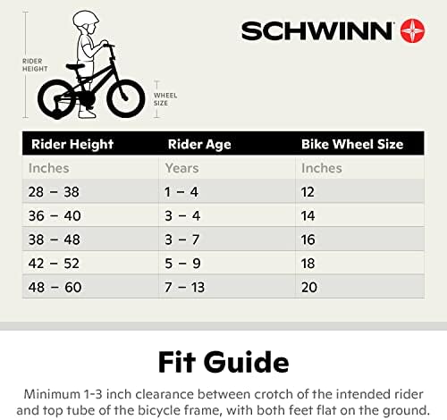 שווין קון ואלם פעוטות ואופני ילדים, גלגלים בגודל 12-18 אינץ ', גלגלים אימונים, בנים ובנות בגילאי 2-9